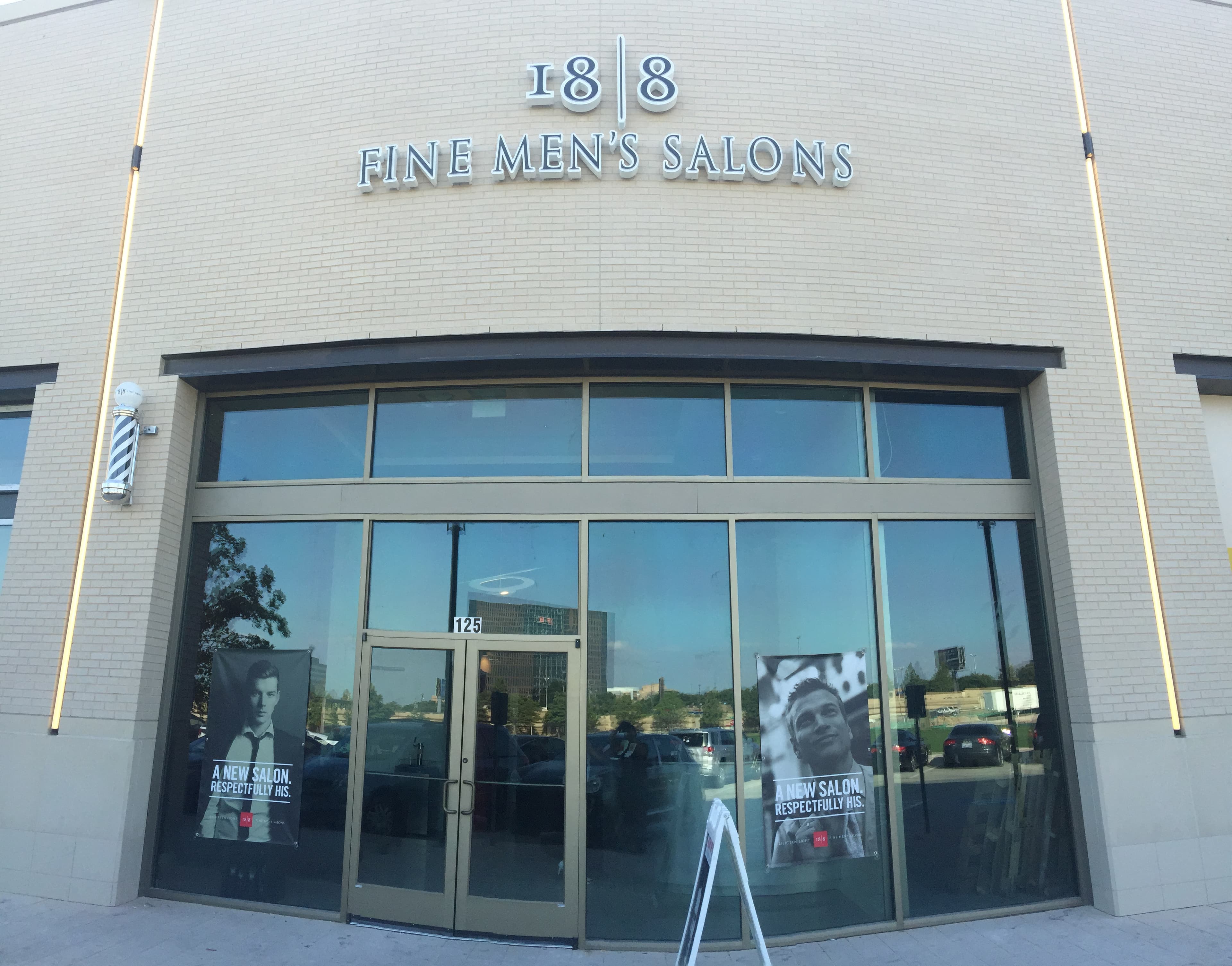 18|8 Fine Men's Salons Dallas storefront 18|8 Fine Men's Salons storefront in Dallas